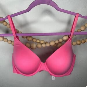 Victoria's Secret Pink Bright Push Up Bra 34D